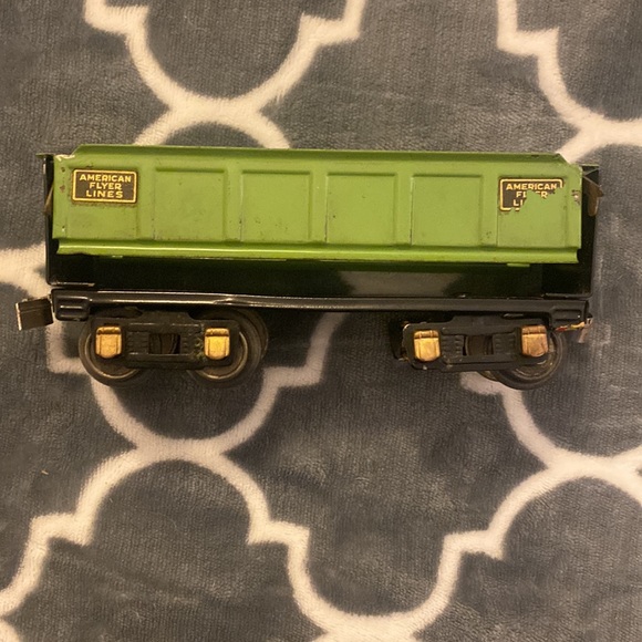 Pre-War O gauge American Flyer 3019/230 dump car and original box - Picture 8 of 15